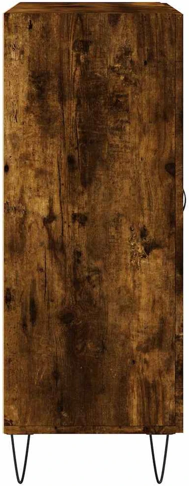 Šoninė spintelė, dūminio ąžuolo, 69,5x34x90cm, apdirbta mediena