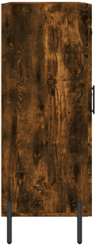 Šoninė spintelė, dūminio ąžuolo, 69,5x34x90cm, apdirbta mediena