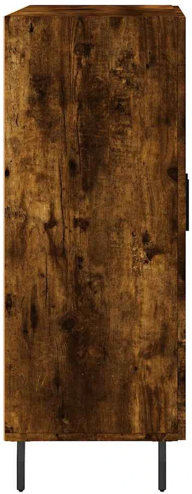 Šoninė spintelė, dūminio ąžuolo, 69,5x34x90cm, apdirbta mediena