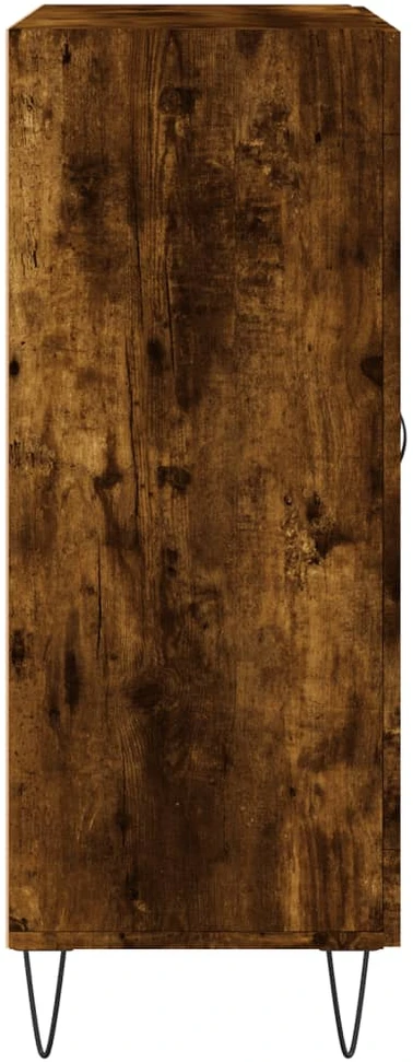 Šoninė spintelė, dūminio ąžuolo, 69,5x34x90cm, apdirbta mediena