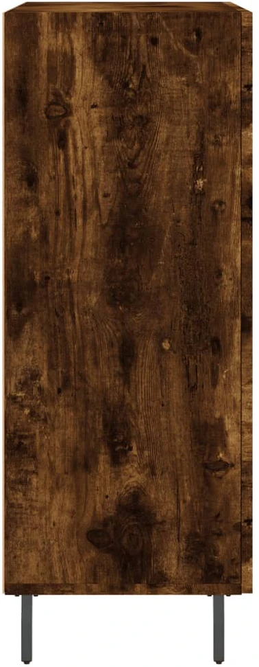 Šoninė spintelė, dūminio ąžuolo, 69,5x34x90cm, apdirbta mediena