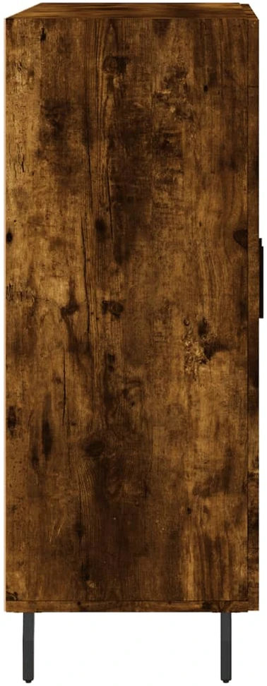 Šoninė spintelė, dūminio ąžuolo, 69,5x34x90cm, apdirbta mediena