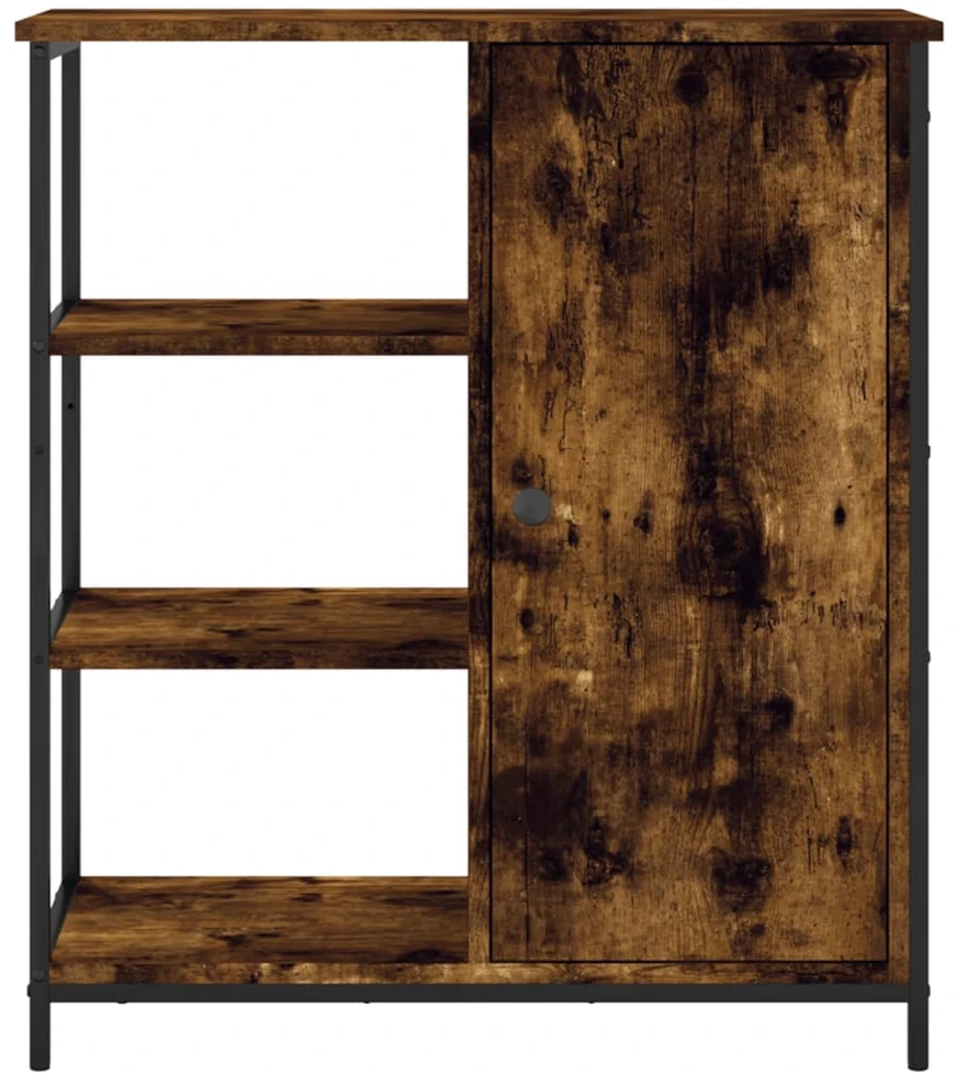 Šoninė spintelė, dūminio ąžuolo, 70x30x80cm, apdirbta mediena