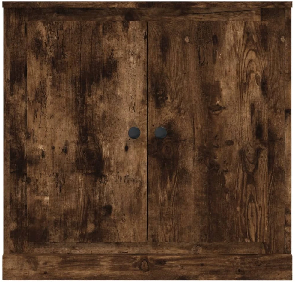 Šoninė spintelė, dūminio ąžuolo, 70x35,5x67,5cm, mediena