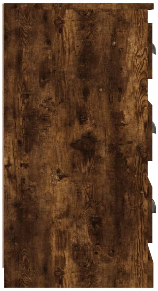 Šoninė spintelė, dūminio ąžuolo, 70x35,5x67,5cm, mediena
