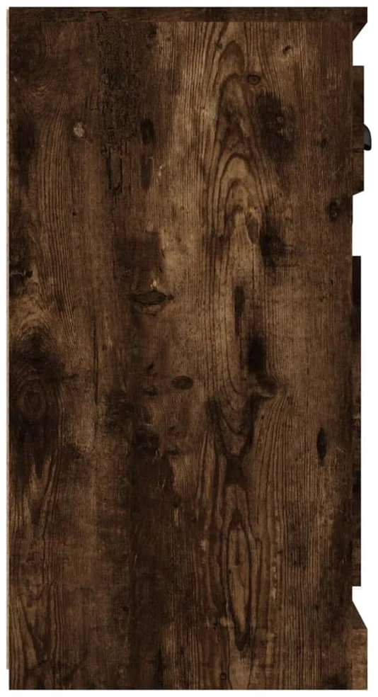 Šoninė spintelė, dūminio ąžuolo, 70x35,5x67,5cm, mediena