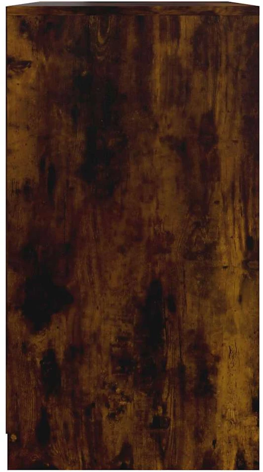 Šoninė spintelė, dūminio ąžuolo, 70x40,5x75cm, apdirbta mediena