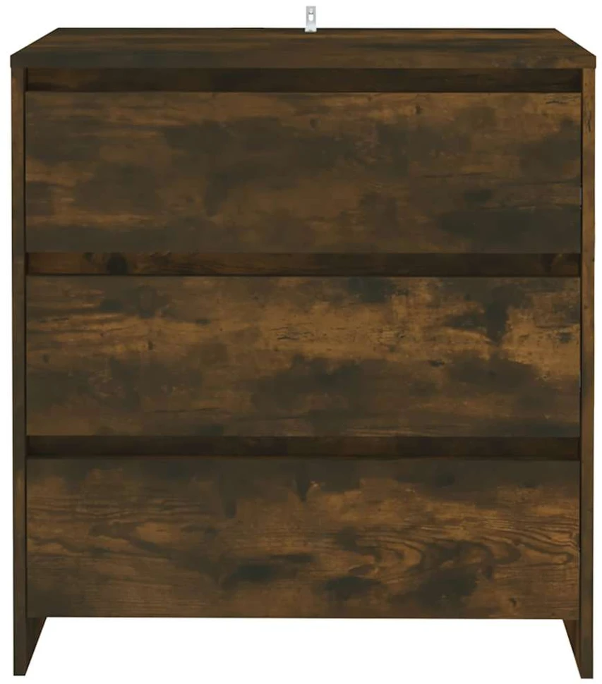 Šoninė spintelė, dūminio ąžuolo, 70x41x75cm, apdirbta mediena
