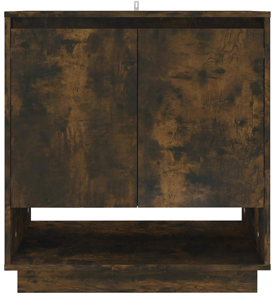 Šoninė spintelė, dūminio ąžuolo, 70x41x75cm, apdirbta mediena