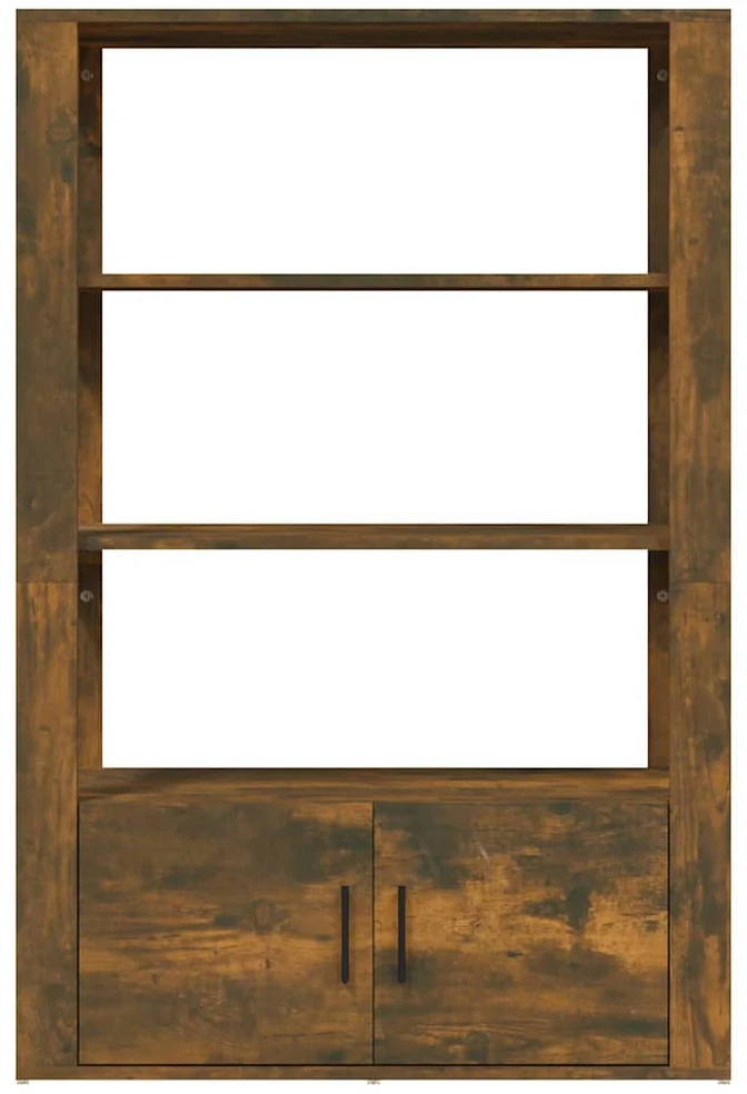 Šoninė spintelė, dūminio ąžuolo, 80x30x119,5cm, mediena