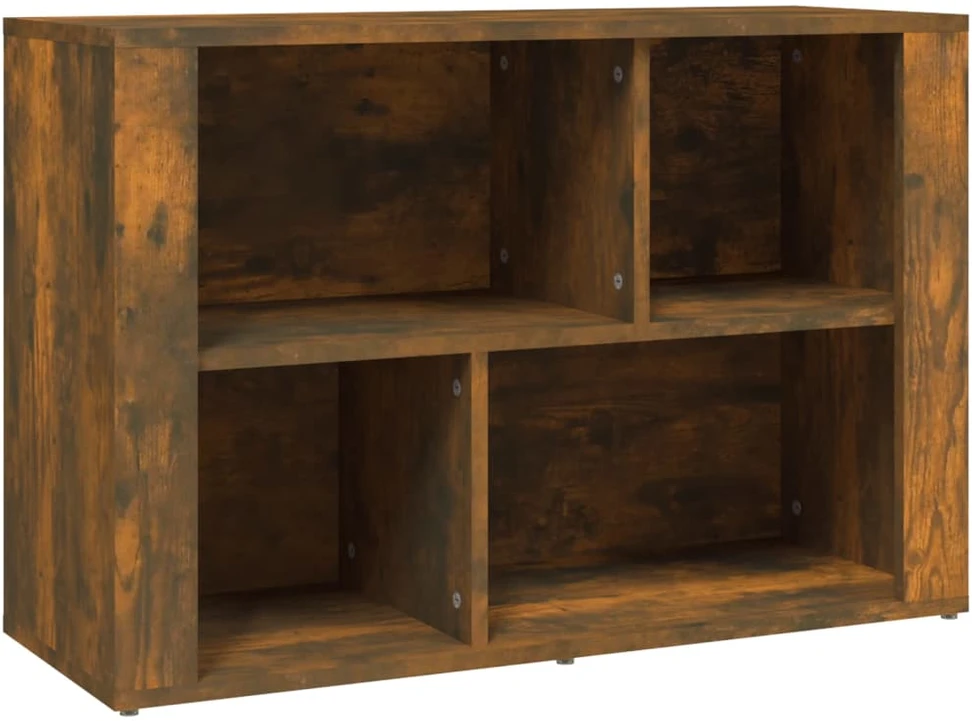 Šoninė spintelė, dūminio ąžuolo, 80x30x54cm, apdirbta mediena