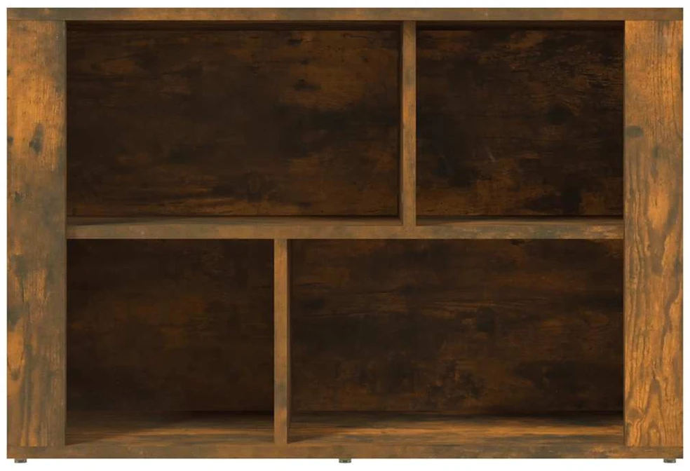 Šoninė spintelė, dūminio ąžuolo, 80x30x54cm, apdirbta mediena