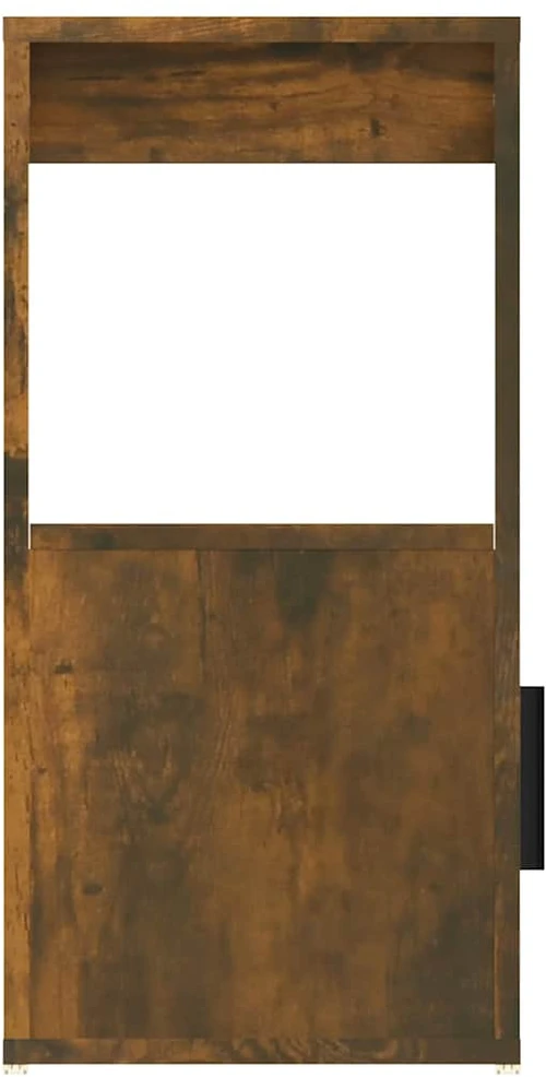 Šoninė spintelė, dūminio ąžuolo, 80x30x60cm, apdirbta mediena