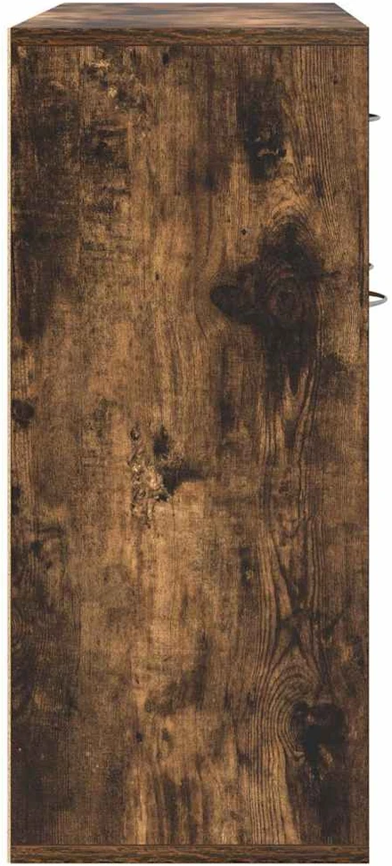Šoninė spintelė, dūminio ąžuolo, 88x30x70cm, apdirbta mediena