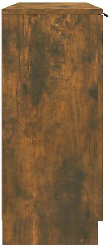 Šoninė spintelė, dūminio ąžuolo, 90,5x30x70cm, apdirbta mediena