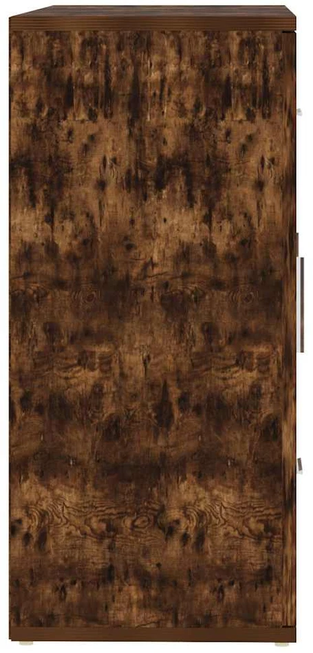 Šoninė spintelė, dūminio ąžuolo, 91x29,5x65cm, apdirbta mediena