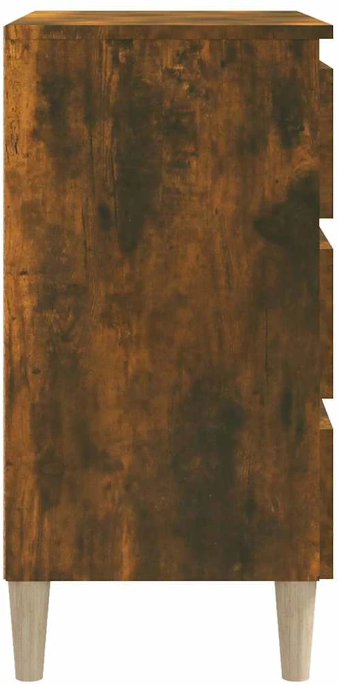 Šoninė spintelė, dūminio ąžuolo spalvos, 60x35x69cm, mediena