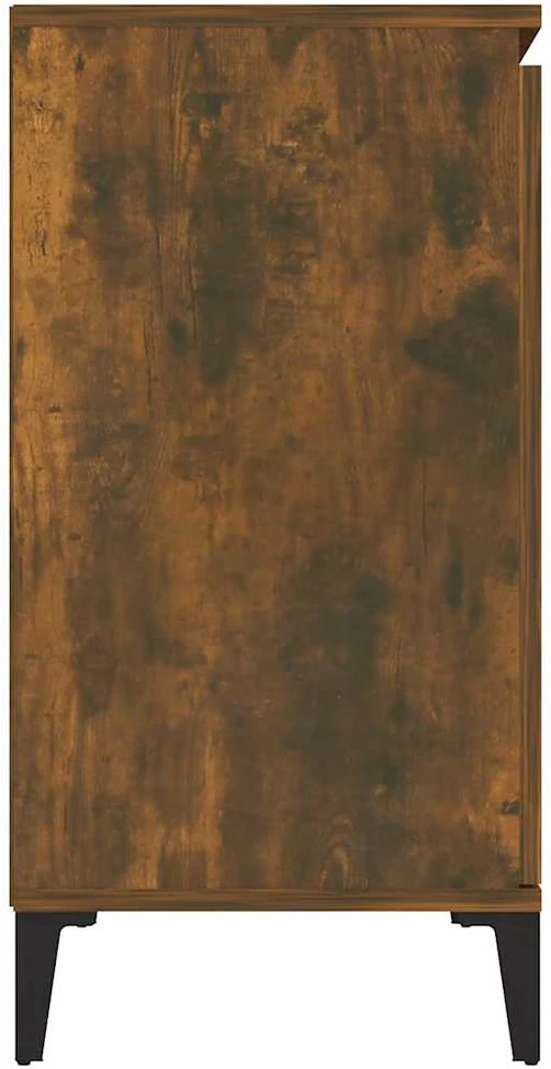 Šoninė spintelė, dūminio ąžuolo spalvos, 104x35x70cm, mediena