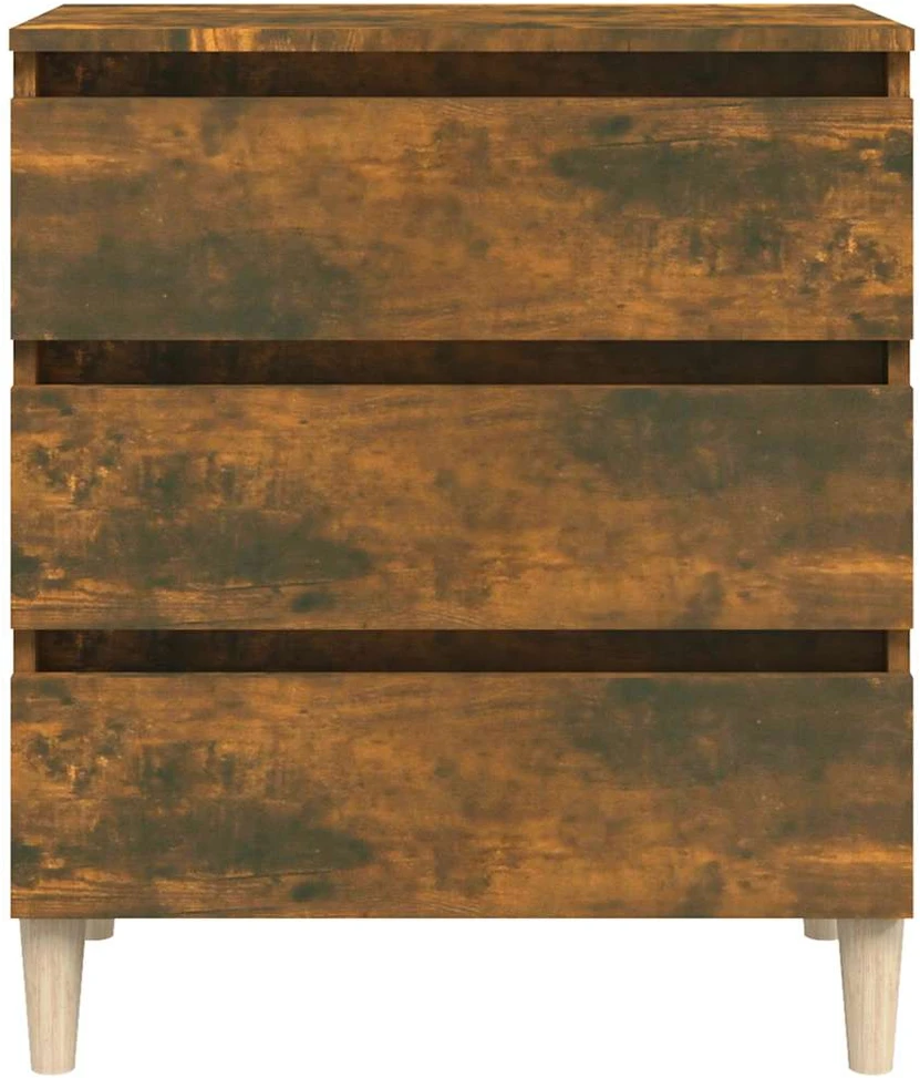 Šoninė spintelė, dūminio ąžuolo spalvos, 60x35x69cm, mediena