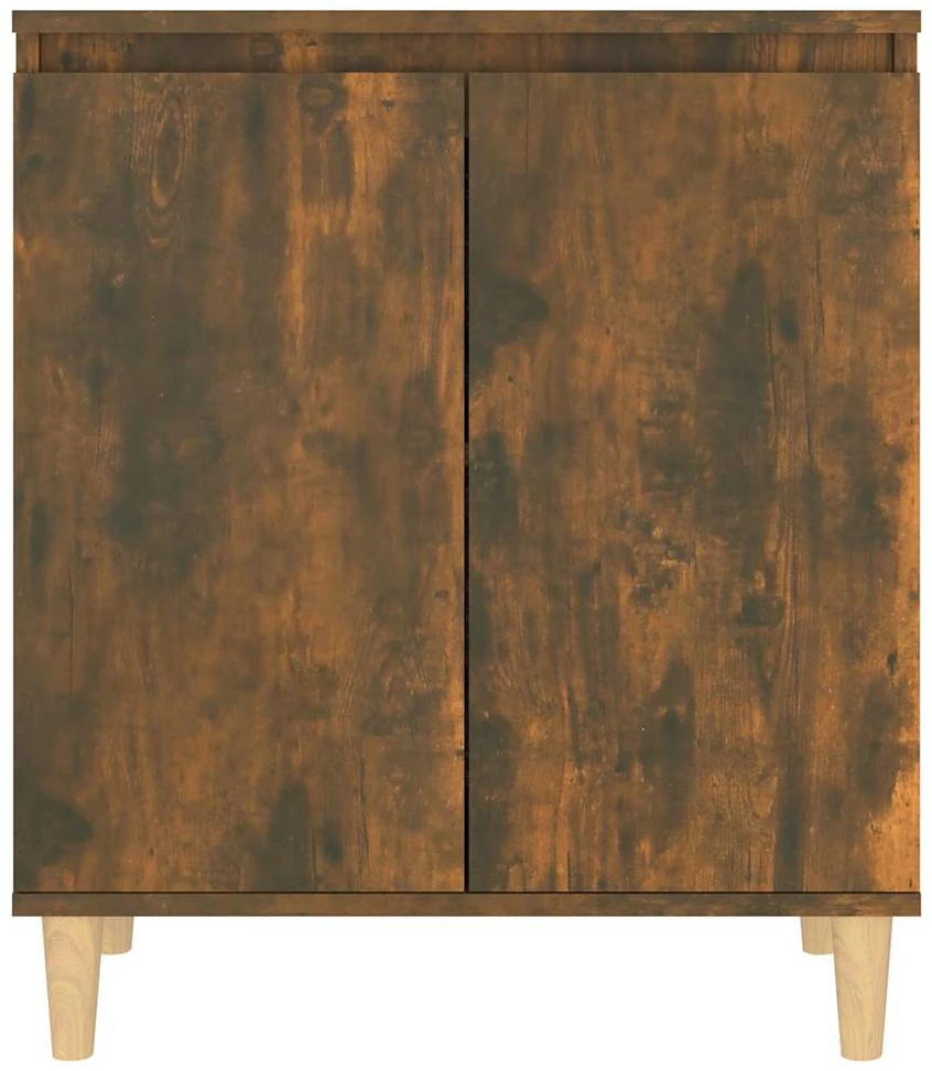 Šoninė spintelė, dūminio ąžuolo spalvos, 60x35x70cm, mediena