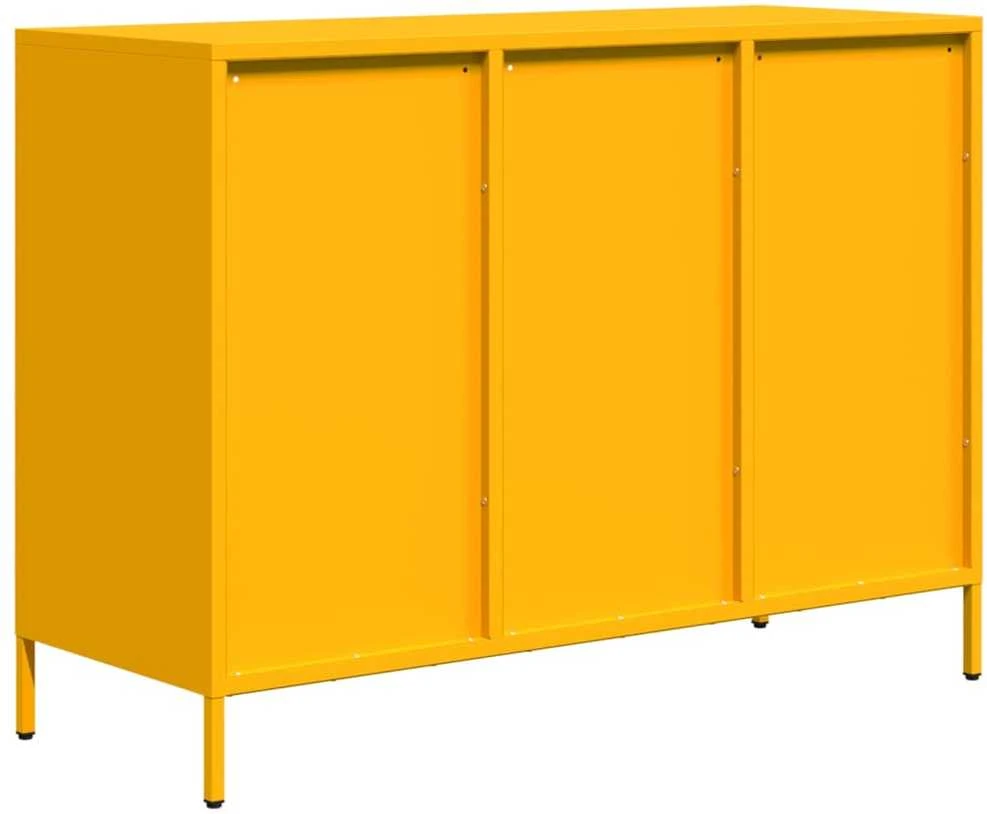 Šoninė spintelė, garstyčių, 101,5x39x73,5cm, plienas