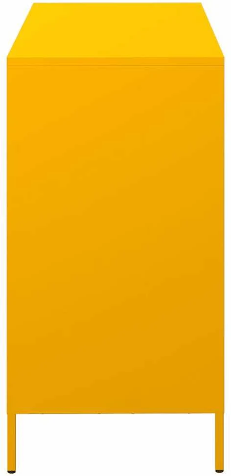 Šoninė spintelė, garstyčių, 101,5x39x73,5cm, plienas
