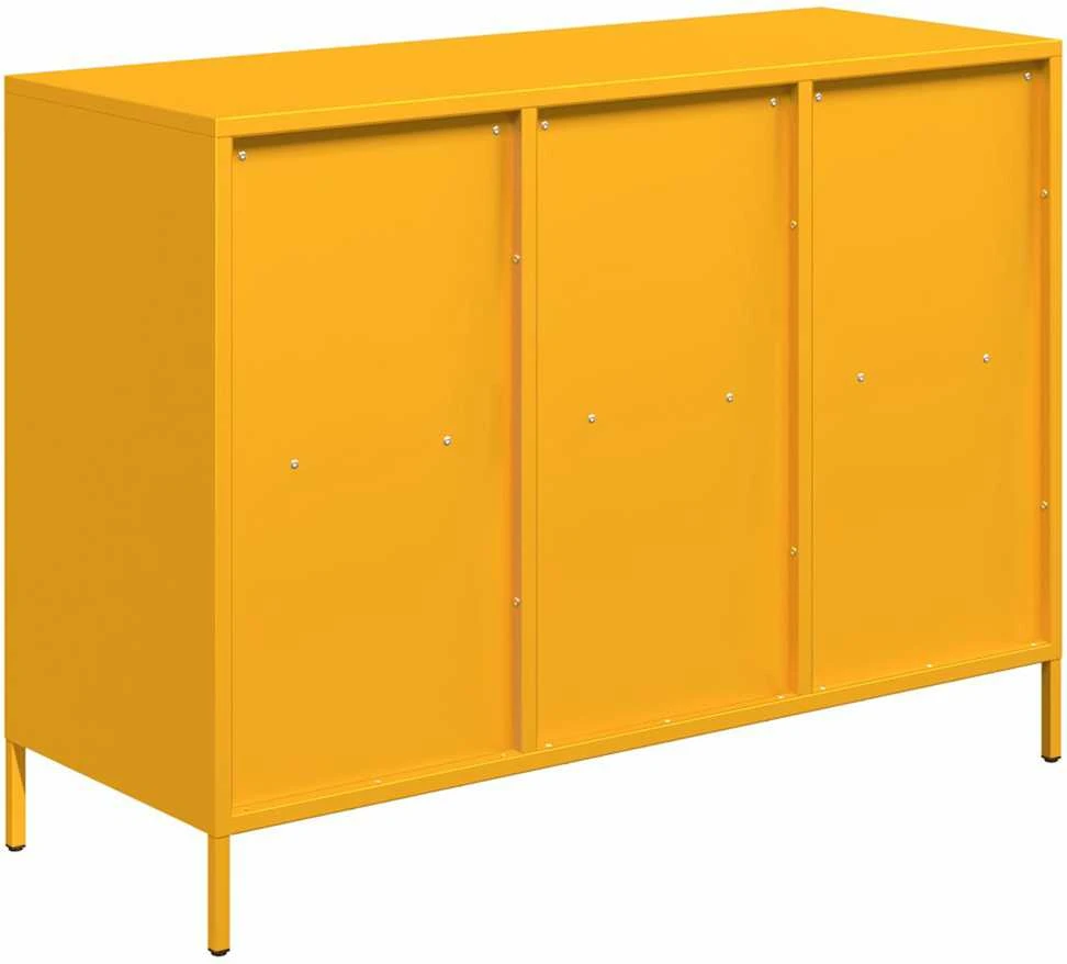 Šoninė spintelė, garstyčių, 101,5x39x73,5cm, plienas