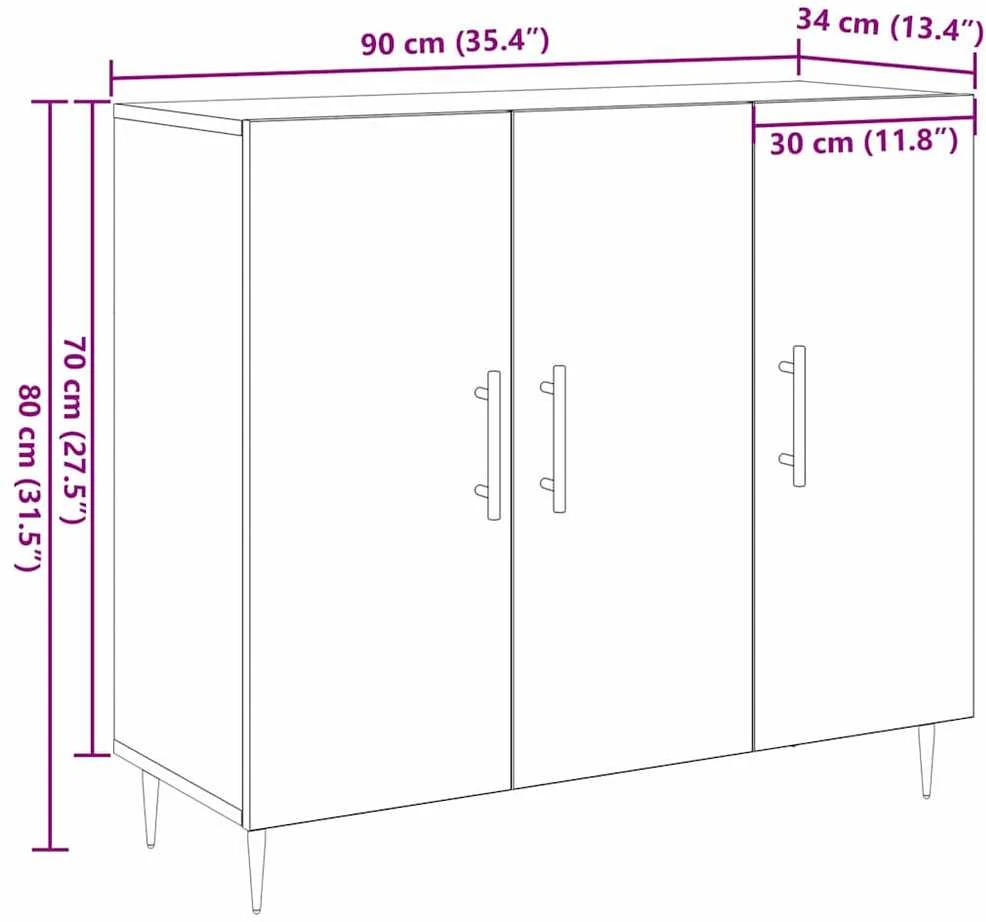 Kabalas Senas medis 90 x 34 x 80 cm Apdirbta mediena