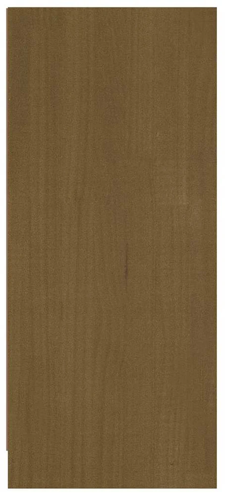 Šoninė spintelė, medaus ruda, 70x33x76cm, pušies masyvas