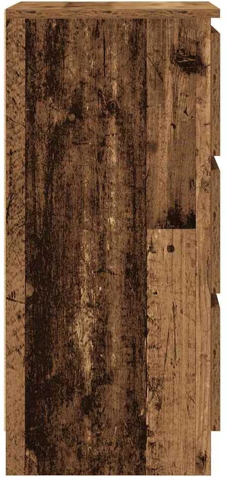 Šoninė spintelė, mediena 37,5x35x76 cm, apdirbta mediena