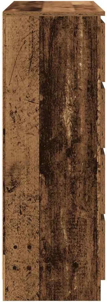 Šoninė spintelė, medienos, 100x35x99 cm, apdirbta mediena