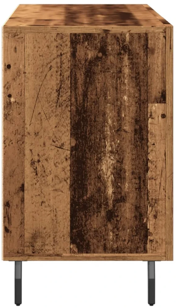 Šoninė spintelė, medienos, 100x36x60cm, apdirbta mediena