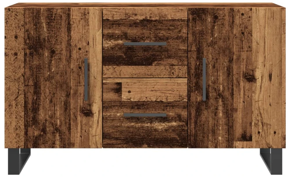 Šoninė spintelė, medienos, 100x36x60cm, apdirbta mediena