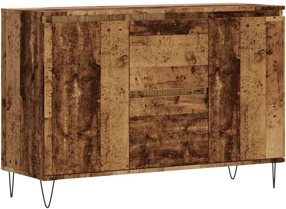 Šoninė spintelė, medienos, 104x35x70cm, apdirbta mediena