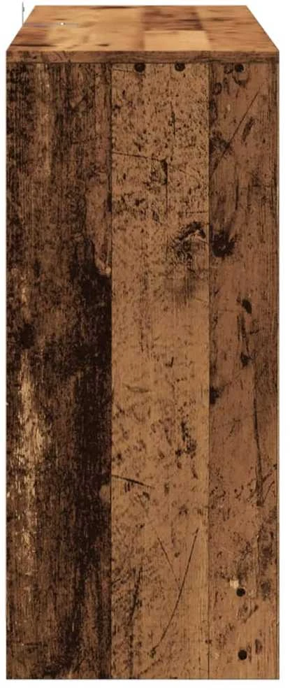Šoninė spintelė, medienos, 102x33x75cm, apdirbta mediena