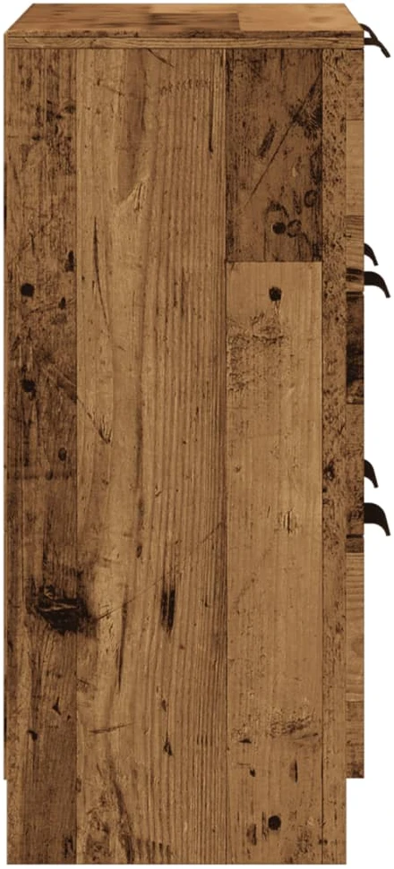Šoninė spintelė, medienos, 60x30x70cm, apdirbta mediena