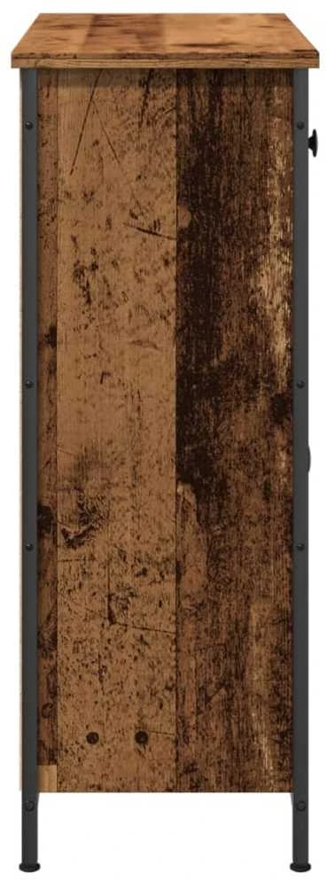 Šoninė spintelė, medienos, 70x30x80cm, apdirbta mediena