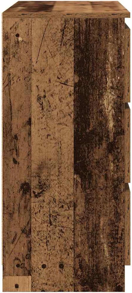 Šoninė spintelė, medienos, 80x35x76 cm, apdirbta mediena