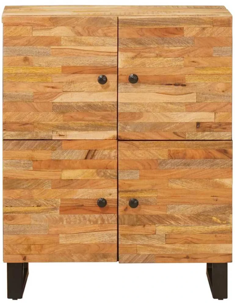 Šoninė spintelė Ruda 60 x 33 x 75 cm Kietas mango medis