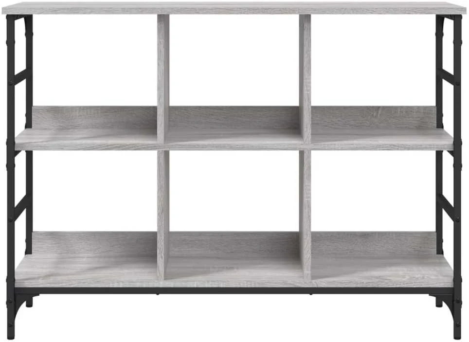 Šoninė spintelė, pilka ąžuolo, 102x32x73,5cm, apdirbta mediena
