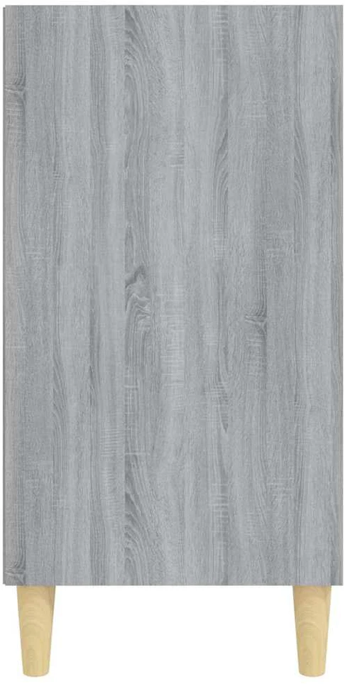 Šoninė spintelė, pilka ąžuolo, 57x35x70cm, apdirbta mediena