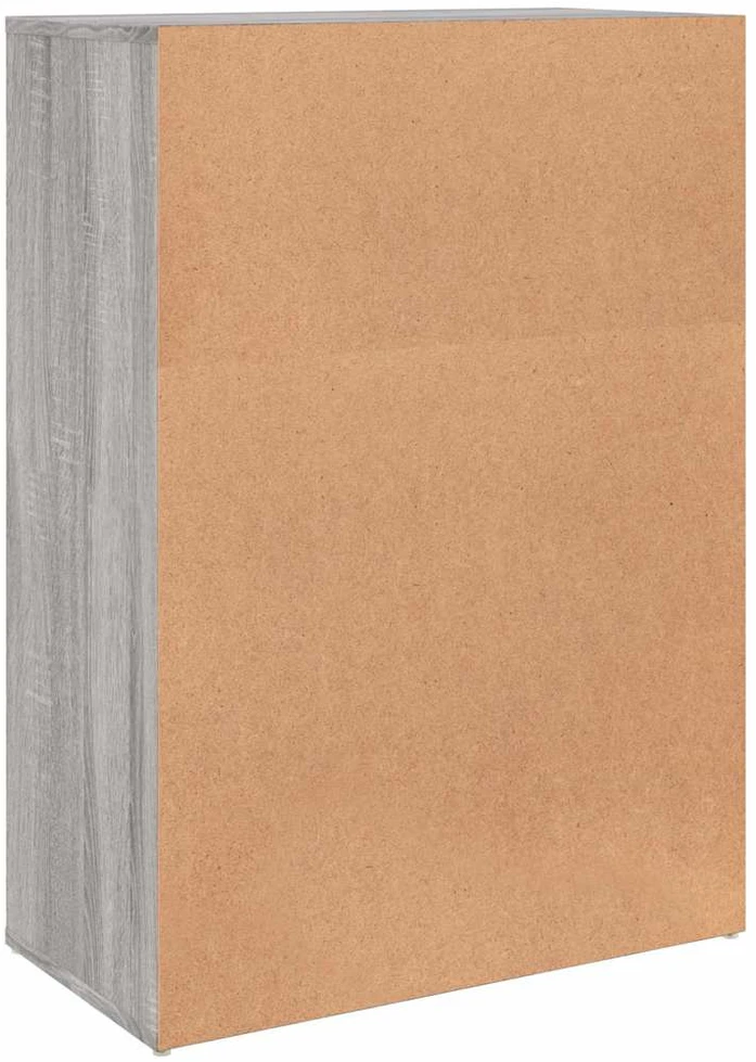 Šoninė spintelė, pilka ąžuolo, 60x31x84cm, apdirbta mediena