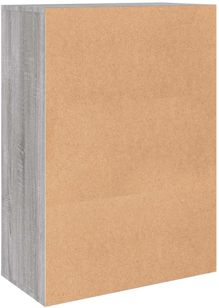 Šoninė spintelė, pilka ąžuolo, 60x31x84cm, apdirbta mediena