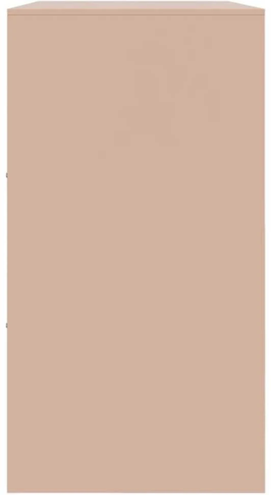Šoninė spintelė, rožinės spalvos, 99x39x73cm, plienas
