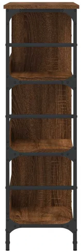 Šoninė spintelė, ruda ąžuolo, 102x32x103,5cm, apdirbta mediena