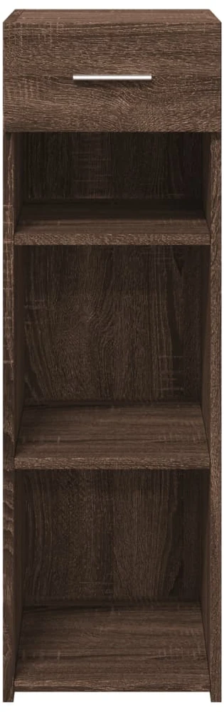 Šoninė spintelė, ruda ąžuolo, 30x42,5x93cm, apdirbta mediena