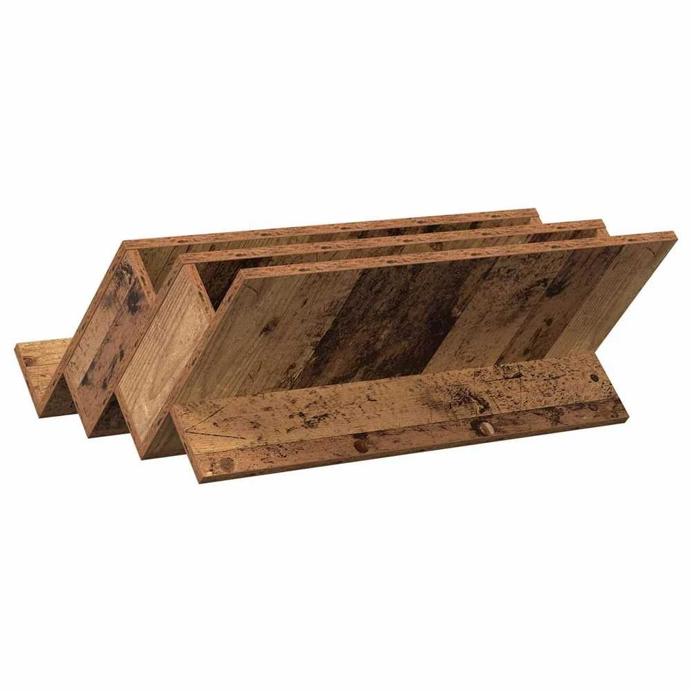 Žurnalų stovas Senas medis 65 x 53 x 28,5 cm Apdirbta mediena