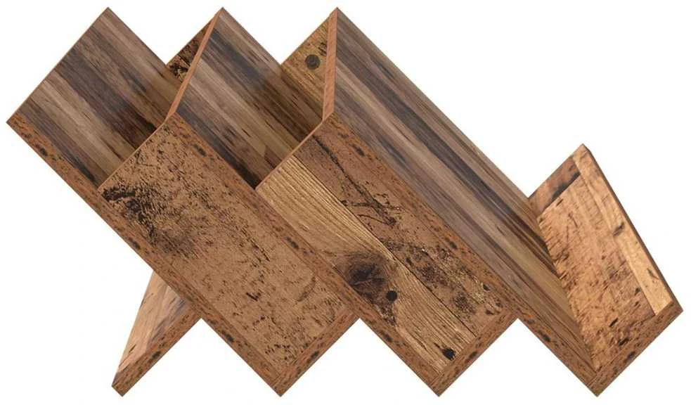 Žurnalų stovas Senas medis 90 x 53 x 28,5 cm Apdirbta mediena