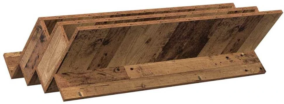 Žurnalų stovas Senas medis 90 x 53 x 28,5 cm Apdirbta mediena
