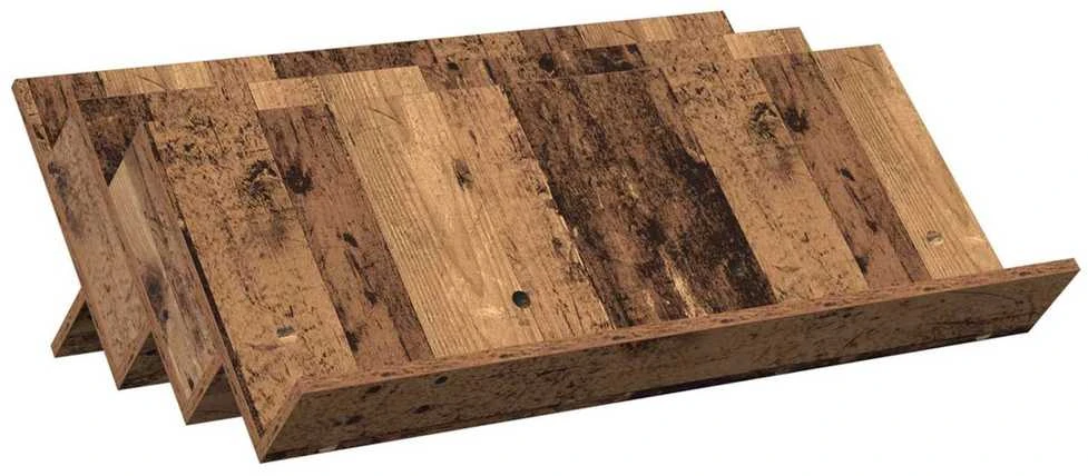 Žurnalų stovas Senas medis 90 x 53 x 28,5 cm Apdirbta mediena
